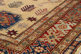 Extra fine handmade Afghan Kazak rug - 307788