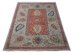 Fine handmade Afghan Suzani rug - ENR307887
