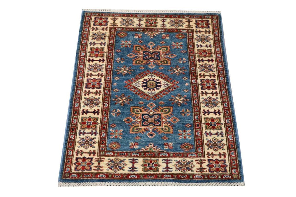 Fine handmade Afghan  Kazak rug - ENR307893
