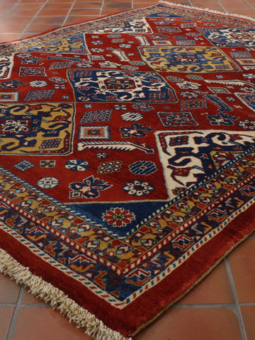 Fine handmade Persian Qashquli rug - 307917