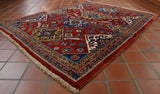 Fine handmade Persian Qashquli rug - 307917