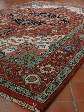 Handmade Indo Serapi carpet - 307920