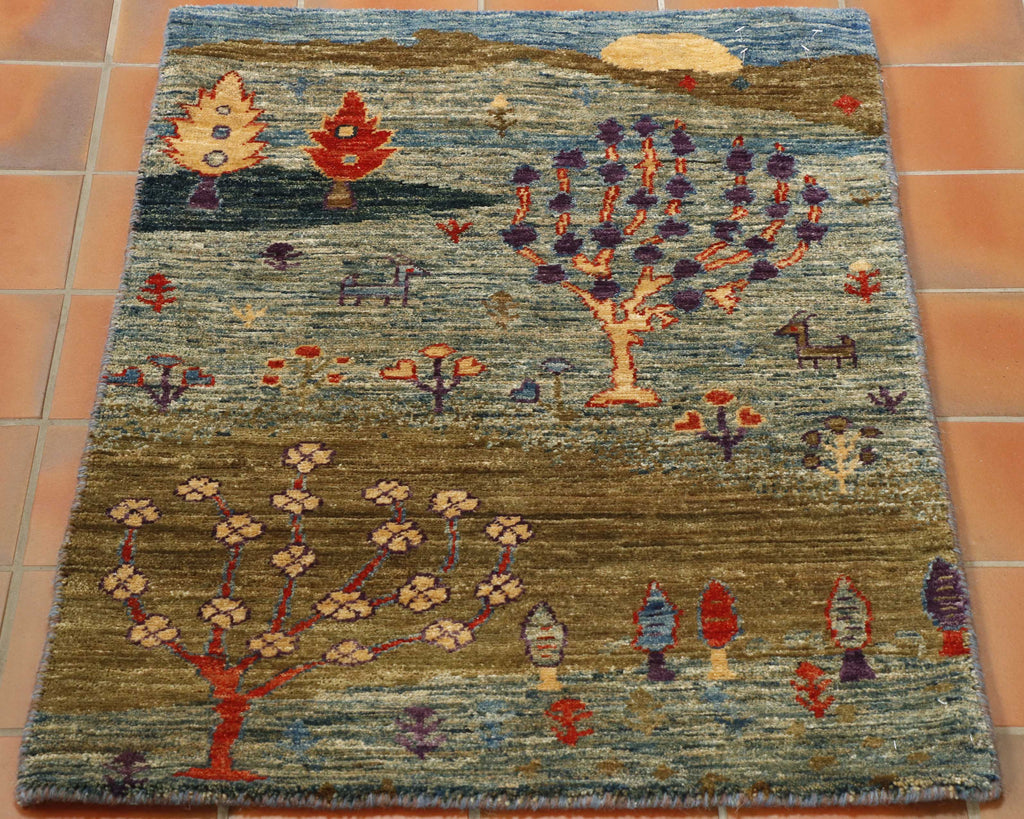 Handmade Afghan Luri Gabbeh rug - 307961