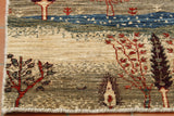 Handmade Afghan Luri Gabbeh rug - 307963