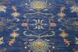 Fine handmade Modern Afghan Ziegler rug - 307998