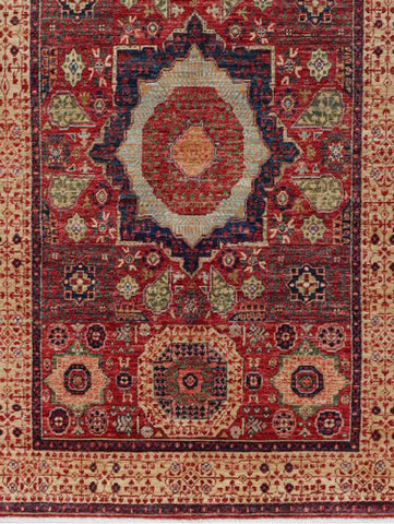 Handmade Afghan Mamluk rug - ENR308066