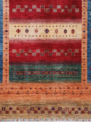 Handmade Afghan Loribaft rug - ENR308080