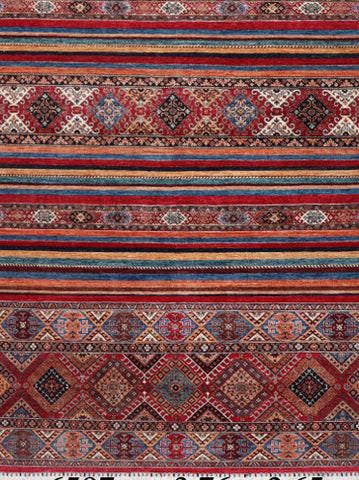 Handmade Afghan Kharjeen rug - ENR308086