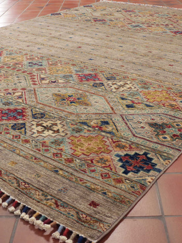 Fine handmade Afghan Samarkand rug - 308220