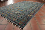 Handmade fine Afghan Samarkand rug - 308221