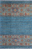 Handmade fine Afghan Samarkand rug - ENR308226