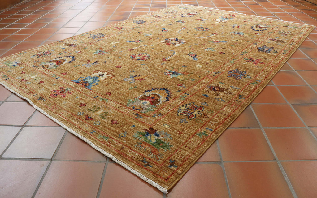 Handmade modern fine Afghan Ziegler rug - 308239