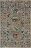 Handmade Modern Afghan Ziegler rug - ENR308241