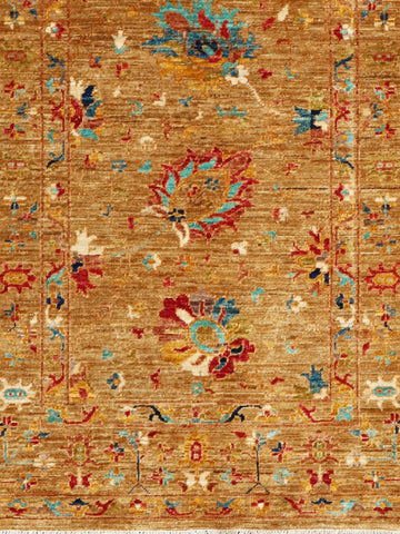 Handmade modern Afghan Ziegler rug - ENR308243