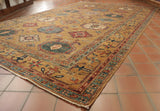 Handmade extra fine Afghan Kazak carpet - 308257