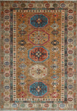 Handmade extra fine Afghan Kazak rug - ENR308258