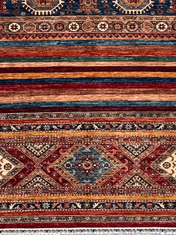 Handmade Afghan Kharjeen rug - ENR308302