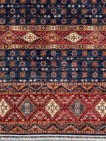 Handmade Afghan Kharjeen rug - ENR308305