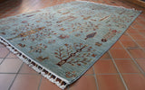 Handmade Afghan Kharjeen rug - 308307