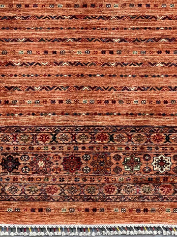 Handmade Afghan Kharjeen rug - ENR308314