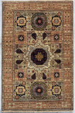 Handmade Afghan Mamluk rug - ENR308333