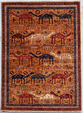 Handmade Afghan Choeb Rang rug - ENR308336