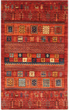 Handmade Afghan Loribaft rug - ENR308396