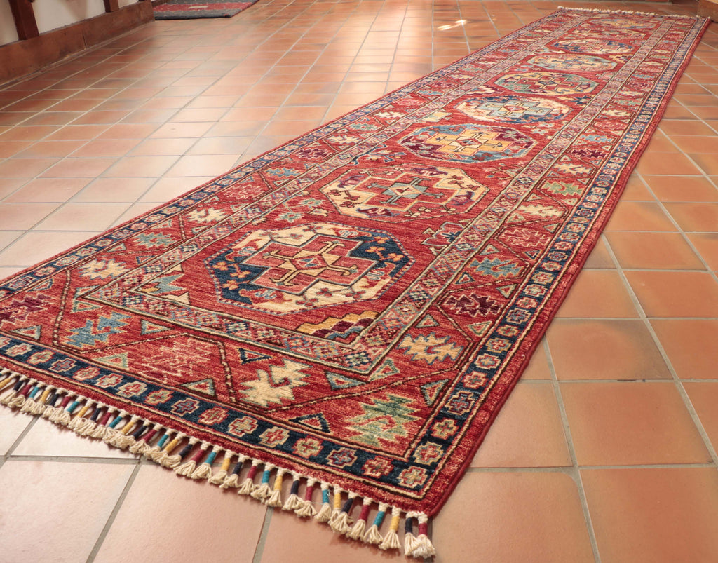 Handmade long Afghan Ersari runner - 308430