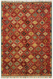 Handmade Afghan Kharjeen rug - ENR308435