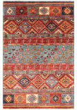 Handmade Afghan Kharjeen rug - ENR308451