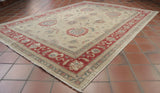 Extra fine handmade Afghan Ziegler rug - 308478
