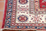Handmade fine Afghan Kazak rug - 308500