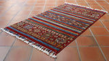 Handmade Afghan Kharjeen rug - 308510