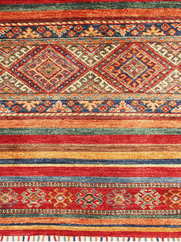 Handmade Afghan Samarkand rug - ENR308514
