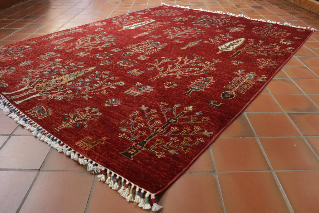 Handmade Afghan Kharjeen rug - 308520