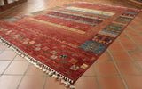 Handmade Afghan Kharjeen rug - 308523