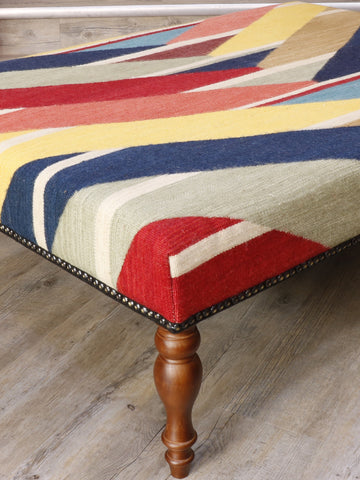 Handmade Indian Kilim Banquette - 308542