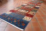 Handmade Afghan Loribaft runner - 308630