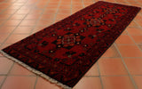 Handmade short Afghan Khan Mohammadi runner - 308844