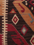 Medium Handmade Turkish kilim cushion - 308873